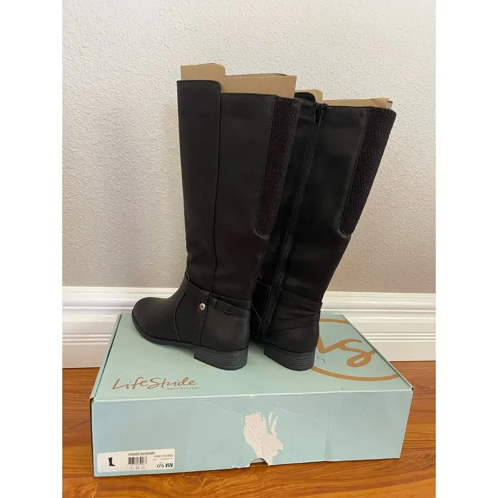 New LifeStride Women's, Xtrovert Tall Shaft Boot Size 6.5W - Picture 3 of 7
